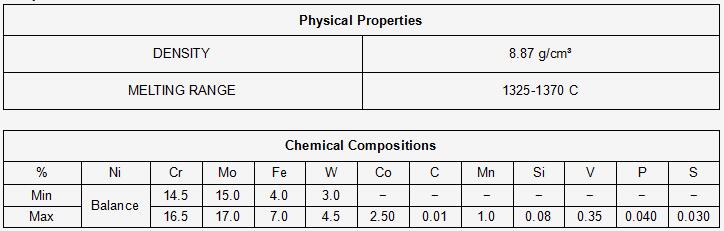 ASTM B622 Hastelloy C276 Seamless Pipes UNS N10276 Nickel Alloy Tubes