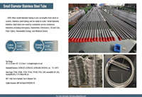 Capillary Stainless Tube Catalog
