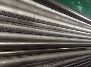 ASTM B444 Nickel Alloy Seamless Tubes Alloy N0662