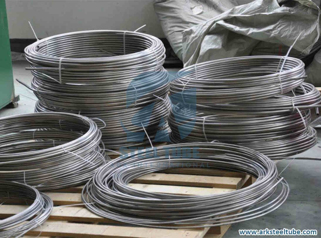 SS304 304L 316 316L Bright Annealed Coiled Tubing Chemical Injection Tube