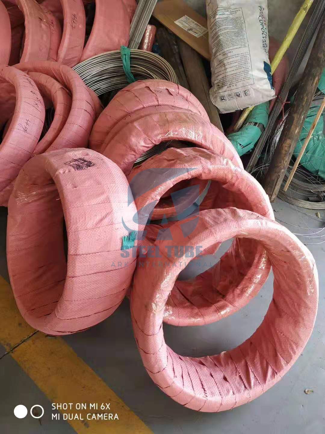 SS304 304L 316 316L Bright Annealed Coiled Tubing Chemical Injection Tube