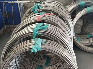 TP304 304L 316 316L Coiled Tubing Bright Annealed Hydraulic Tubing Control Line