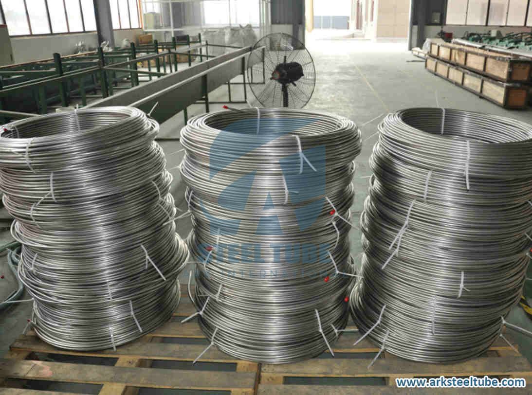 A269 Stainless Steel Control Line Coiled Tube in Oil and Gas