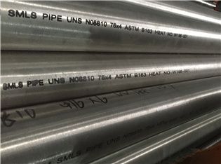 Super Alloy Incoloy Alloy 800H UNS N08810 Nickel Steel Tube