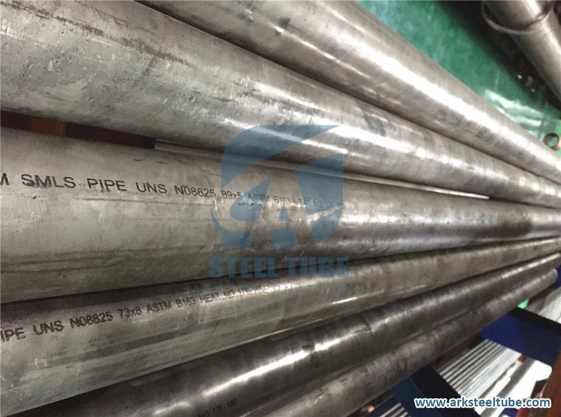 Seamless Incoloy 800HT Tubes Nickel Alloy Incoloy 825 Pipes