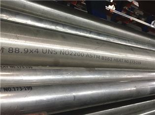 Nickel 200 Nickel 201 Seamless Alloy Tubes Nickel Pipe