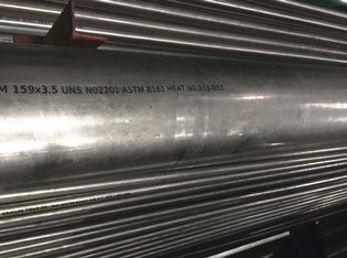 Nickel 200 Nickel 201 Seamless Alloy Tubes Nickel Pipe