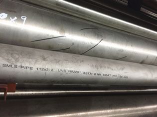 Nickel 200 Nickel 201 Seamless Alloy Tubes Nickel Pipe