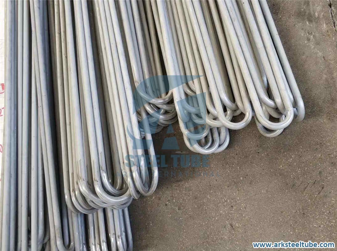 Seamless U Bend Tube 304/304L/316/316L Stainless Steel Heat Exchanger Tubing