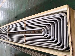 Super Long Stainless Steel U Bend Tubes Pipe For Heat Exchanger Boiler