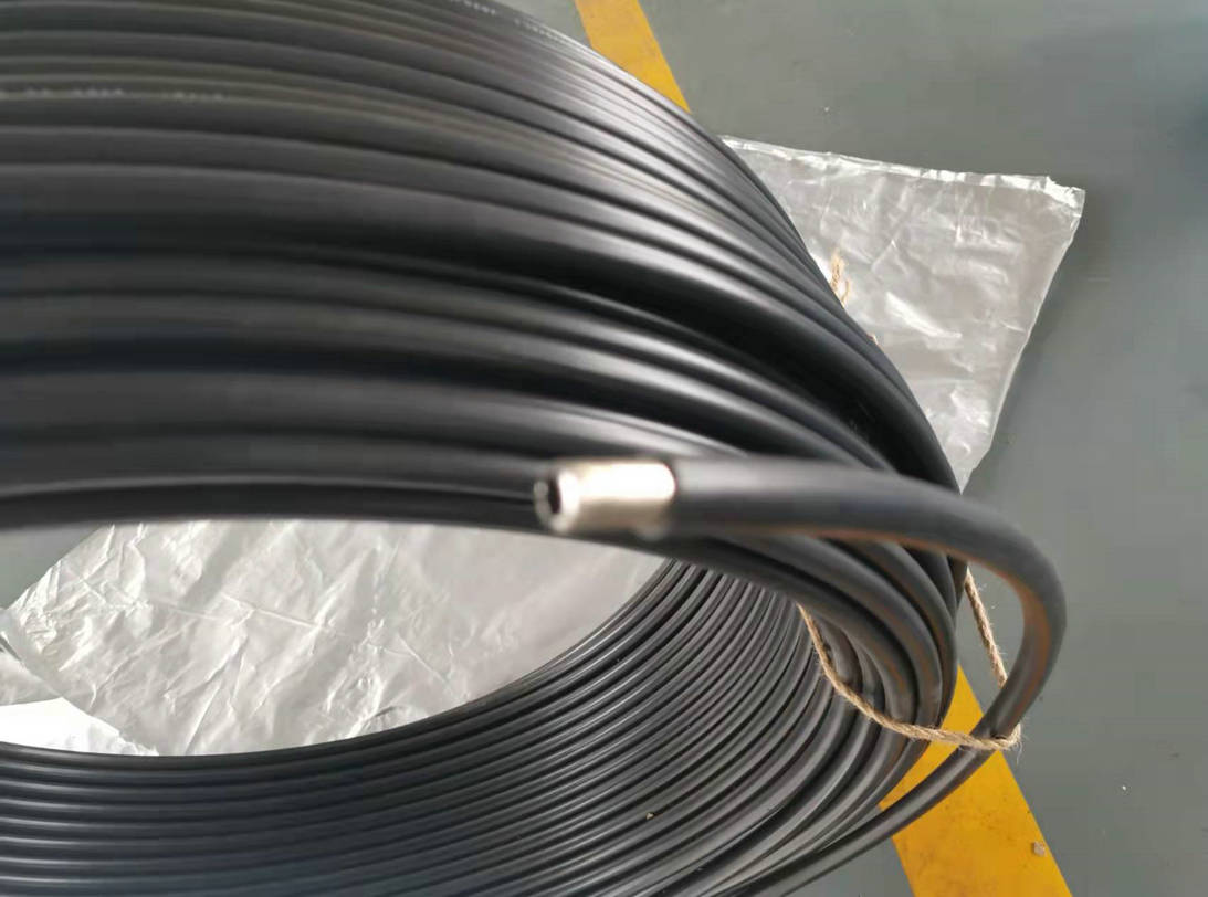PVC Coated Stainless Steel Tubing Coil PVC Jacketed Seamless or Welded ASTM A269 TP304 316L with BA Surface