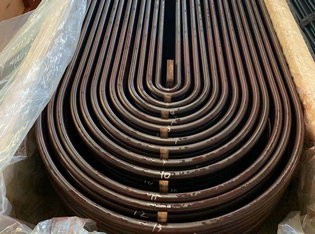 ASTM A334 ASME SA334 Gr.6 Carbon Steel Seamless Tubes U Bend Heat Exchanger Tubes for Low Temperature Pressure Services