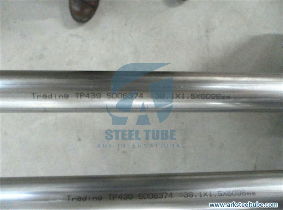 ASTM A268 TP439, UNS S43035, EN 1.4510 Ferritic Stainless Steel Tube